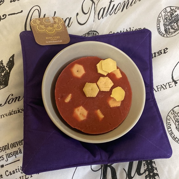 Purple Bowl Cozy - Picture 2 of 4